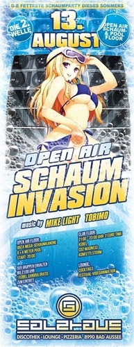 Schaum Invasion Open Air@Salzhaus