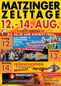 Matzinger Zelttage