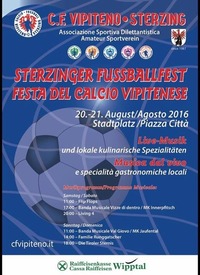 Sterzinger Fussballfest - Festa del calcio vipitenese !!!@Sterzing