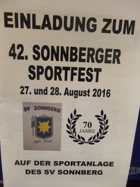 42. Sonnberger Sportfest@Sportanlage Sonnberg