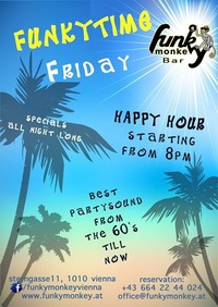 Funkytime !!! - Friday August 19th 2016@Funky Monkey