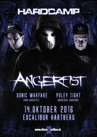 Hardcamp proudly present: Angerfist@Excalibur