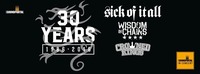Sick Of It All (USA) - 30 Years Anniversary Tour 2016