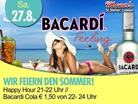 Bacardi Feeling@Maurer´s