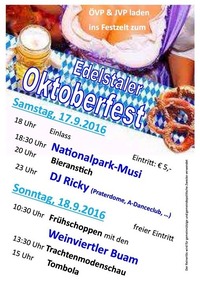 Edelstaler Oktoberfest 2016@Oktoberfest Edelstal