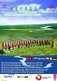 KONZERT DES MONGOLISCHEN A-CAPPELLA CHORS MIT WELTKUTURERBE: KHOOMEI UND URTYN DUU