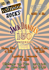 Salzbar Rocks Jack Daniels 150th Anniversary