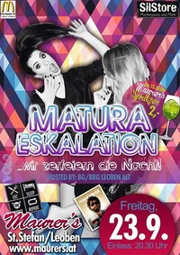 Matura Eskalation Vol.9 - Maturaparty Bg/Brg Leoben alt@Maurer´s