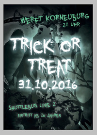 Trick or Treat@Werft