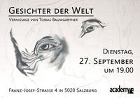 Vernissage: Tobias Baumgartner - Gesichter der Welt@academy Cafe-Bar