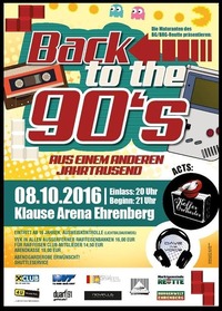 GYM-Ball 2016: Back to the 90's - Aus einem anderen Jahrtausend@Klause Arena