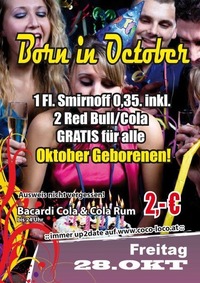 Born in October@Disco Coco Loco