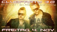 Clubparty 3.0 mit Harris & Ford@Disco Apollon