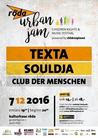 Röda Urban Jam feat. Texta, Souldja und Club der Menschen@KV Röda