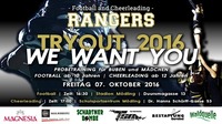 Großes Football und Cheerleader Tryout der Mödling Rangers