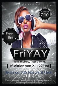 FriYAY - HipHop & RnB@Club Sternberg