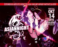 Asiannight Fr. 14. Oktober 2016 in der Säulenhalle@Säulenhalle