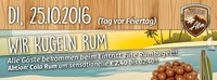 Wir kugeln Rum