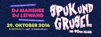 Spuk & Grusel im 90er Klub@Warehouse