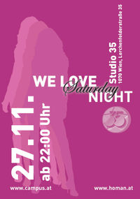 We love! Saturday Night@Studio 35