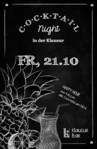 Cocktail Night @Klausur Bar@Klausur Bar