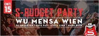 S-Budget Party Wien - Semester Opening@WU mensa