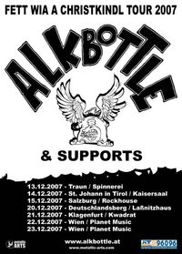 Alkbottle-Fett wia a Christkindl Tour 2007@Kwadrat