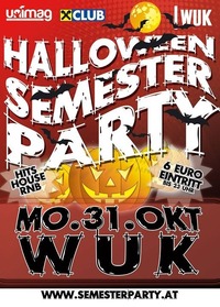 Halloween Semester Party