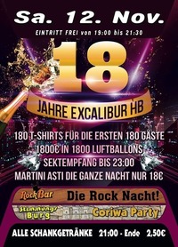 18 Jahre Excalibur HB@Excalibur