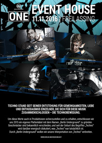 ONE - Anniversary Release Party - 1 Year of Berlin Underground@Eventhouse Freilassing 