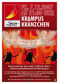 Krampus Kränzchen von Salsa Club Salzburg@Quo Vadis