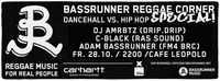 BRC HipHip vs. Dancehall Special: DJ Amrbtz, C-Black + Adam Bass