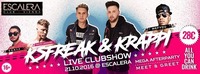 Ksfreak & Krappi Clubshow + Mefyou II ALL You CAN DRINK Special@Escalera Club