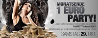 Monatsende 1€ PARTY