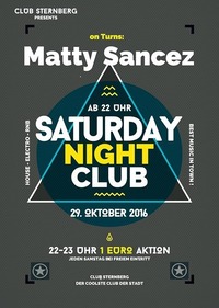 ► Saturday Night Club /w Matty Sanchez ►