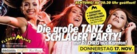 Die große TANZ- & Schlager PARTY mit DJ CHRIS aus Kärnten!@Fledermaus Graz