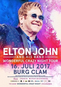 Elton John and his Band@Clam Live