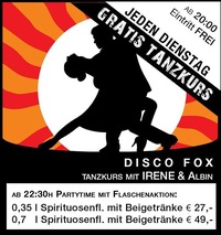 Jeden Dienstag – Disco Fox@Mausefalle