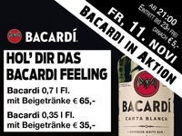 Bacardi in Aktion@Partymaus Wörgl