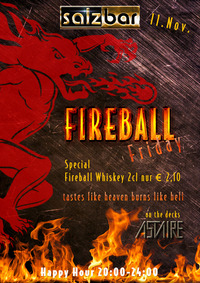 Fireball Friday/DJ Astaire@Salzbar