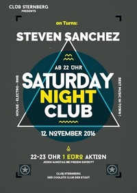 Saturday Night Club /w Steven Sanchez