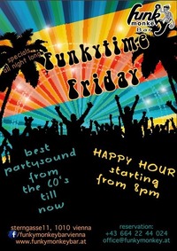 Funkytime !!! - Friday November 11th 2016@Funky Monkey