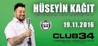 Hüseyin Kagit canli konser@Club 34