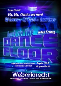 Back on the Dancefloor (80s, 90s, Classics & more)@Weberknecht