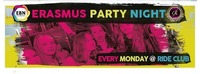 Erasmus Party Night@Ride Club