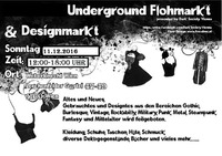 Wien`s Underground Flohmarkt & Designmarkt@Weberknecht