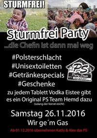 Sturmfrei Party