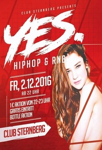 YES. Finest HipHop & RnB@Club Sternberg