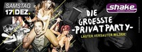 Die größte Privatparty - Lauterversauterwilder@Shake