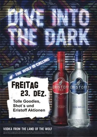 Dive into the dark with Eristoff@Tanzcafe Waldesruh